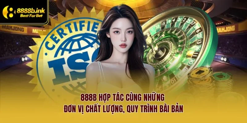 888B hợp tác cùng những đơn vị chất lượng, quy trình bài bản
